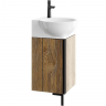 Тумба под раковину Aqwella Porto 45 POR0104DB угловая Дуб балтийский, купить, цена, заказать, магазин, доставка, скидка, промокод, купить, цена, заказать, магазин, доставка, скидка, промокод