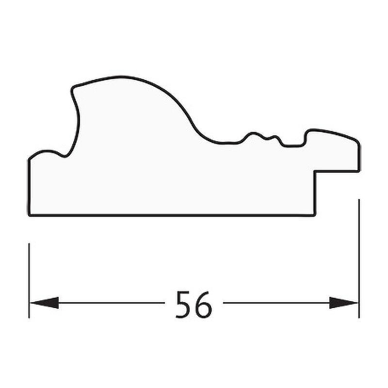 Зеркало Evoform Definite 144х54 BY 3103 в багетной раме - Виньетка состаренное золото 56, купить, цена, заказать, магазин, доставка, скидка, промокод, купить, цена, заказать, магазин, доставка, скидка, промокод