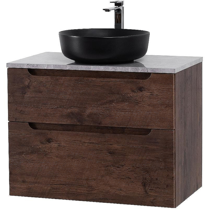 Тумба под раковину BelBagno Etna-H60 80 ETNA-H60-800-2C-SO-RW-P подвесная Rovere Moro, купить, цена, заказать, магазин, доставка, скидка, промокод, купить, цена, заказать, магазин, доставка, скидка, промокод