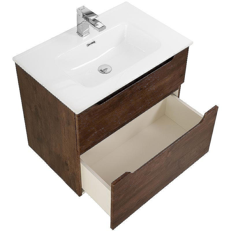 Тумба под раковину BelBagno Etna-H60 80 ETNA-H60-800-2C-SO-RW-P подвесная Rovere Moro, купить, цена, заказать, магазин, доставка, скидка, промокод, купить, цена, заказать, магазин, доставка, скидка, промокод