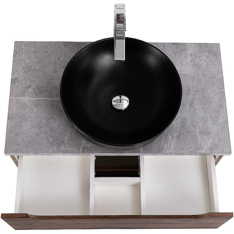 Тумба под раковину BelBagno Etna-H60 80 ETNA-H60-800-2C-SO-RW-P подвесная Rovere Moro, купить, цена, заказать, магазин, доставка, скидка, промокод, купить, цена, заказать, магазин, доставка, скидка, промокод