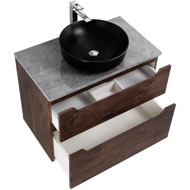 Тумба под раковину BelBagno Etna-H60 80 ETNA-H60-800-2C-SO-RW-P подвесная Rovere Moro, купить, цена, заказать, магазин, доставка, скидка, промокод, купить, цена, заказать, магазин, доставка, скидка, промокод