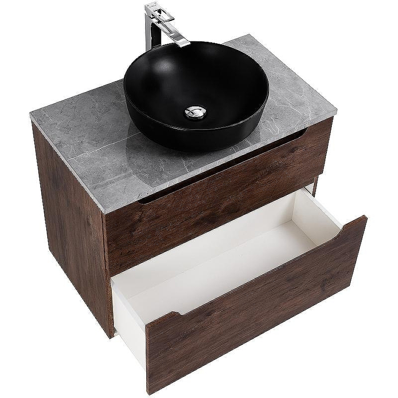 Тумба под раковину BelBagno Etna-H60 80 ETNA-H60-800-2C-SO-RW-P подвесная Rovere Moro, купить, цена, заказать, магазин, доставка, скидка, промокод, купить, цена, заказать, магазин, доставка, скидка, промокод