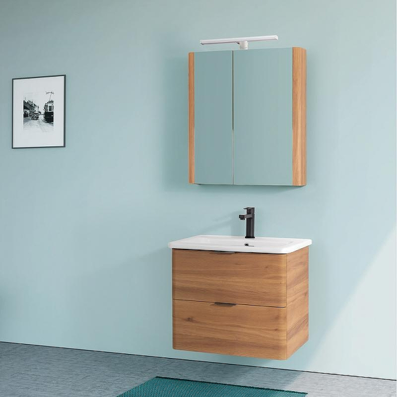 Тумба с раковиной Veedi Wooden 80 14000018 подвесная Орех, купить, цена, заказать, магазин, доставка, скидка, промокод, купить, цена, заказать, магазин, доставка, скидка, промокод