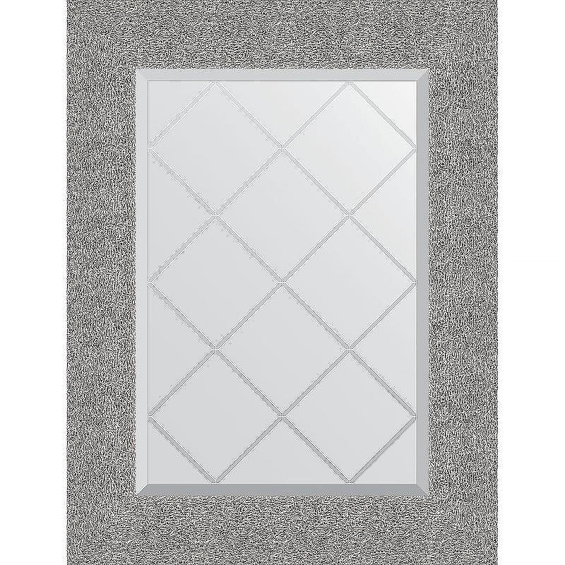 Зеркало Evoform Exclusive-G 74х56 BY 4023 с гравировкой в багетной раме - Чеканка серебряная 90, купить, цена, заказать, магазин, доставка, скидка, промокод, купить, цена, заказать, магазин, доставка, скидка, промокод
