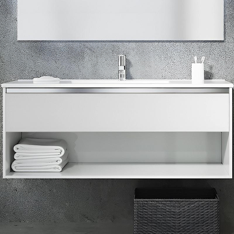 Тумба с раковиной SanVit Контур 120 kkont120w подвесная Белая глянцевая, купить, цена, заказать, магазин, доставка, скидка, промокод, купить, цена, заказать, магазин, доставка, скидка, промокод