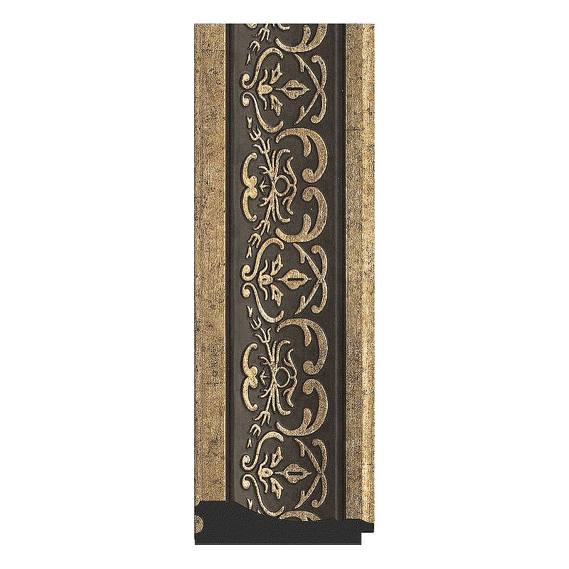 Зеркало Evoform Exclusive-G 89х89 BY 4336 с гравировкой в багетной раме - Вензель серебряный 101, купить, цена, заказать, магазин, доставка, скидка, промокод, купить, цена, заказать, магазин, доставка, скидка, промокод