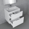 Тумба под раковину Raval Wector 60 Wct.01.60/P/W/MD подвесная Белая, купить, цена, заказать, магазин, доставка, скидка, промокод, купить, цена, заказать, магазин, доставка, скидка, промокод