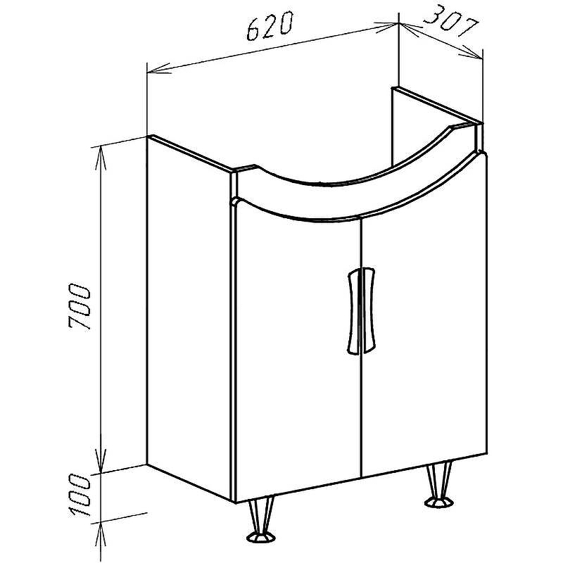 Тумба под раковину Bellezza Лагуна 65 4632110240036 Красная, купить, цена, заказать, магазин, доставка, скидка, промокод, купить, цена, заказать, магазин, доставка, скидка, промокод