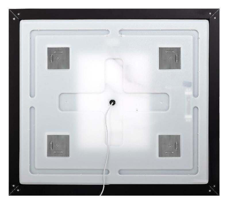 Зеркало BelBagno Kraft 70 SPC-KRAFT-700-800-LED-TCH-WARM-NERO с подсветкой Черное с сенсорным выключателем и подогревом, купить, цена, заказать, магазин, доставка, скидка, промокод, купить, цена, заказать, магазин, доставка, скидка, промокод