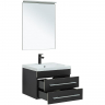 Комплект мебели для ванной Aquanet Верона 58 287636 подвесной Черный матовый, купить, цена, заказать, магазин, доставка, скидка, промокод, купить, цена, заказать, магазин, доставка, скидка, промокод