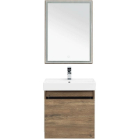 Комплект мебели для ванной Aquanet Nova Lite 60 254215 подвесной Дуб рустикальный, купить, цена, заказать, магазин, доставка, скидка, промокод, купить, цена, заказать, магазин, доставка, скидка, промокод
