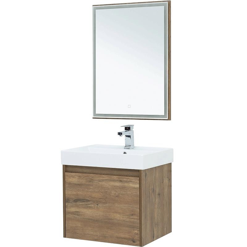 Комплект мебели для ванной Aquanet Nova Lite 60 254215 подвесной Дуб рустикальный, купить, цена, заказать, магазин, доставка, скидка, промокод, купить, цена, заказать, магазин, доставка, скидка, промокод