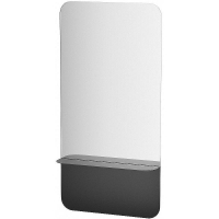 Зеркало Evoform Shadow 120x60 BY 0553 с металлической полочкой - Черный цвет, купить, цена, заказать, магазин, доставка, скидка, промокод, купить, цена, заказать, магазин, доставка, скидка, промокод