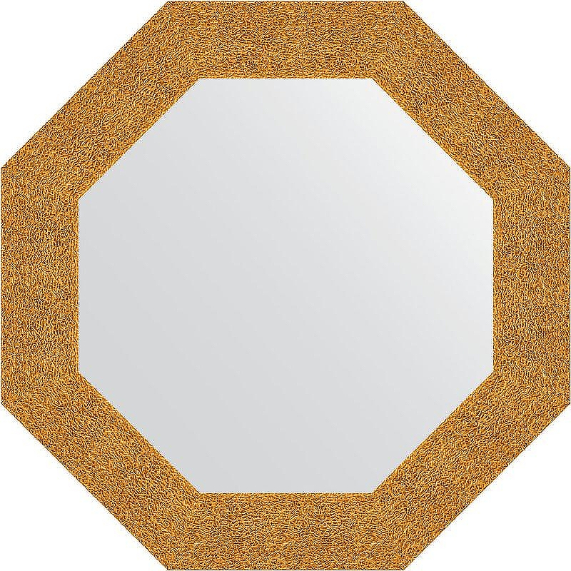 Зеркало Evoform Octagon 67х67 BY 3800 в багетной раме - Чеканка золотая 90, купить, цена, заказать, магазин, доставка, скидка, промокод, купить, цена, заказать, магазин, доставка, скидка, промокод