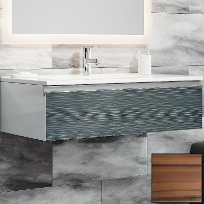 Тумба с раковиной SanVit Авеню-1 90 kavenu190 с фактурой под дерево подвесная Зебрано