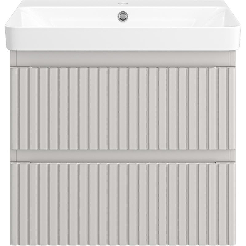 Тумба с раковиной Brevita Victory 60 УТ000024151 подвесная Серый кашемир, купить, цена, заказать, магазин, доставка, скидка, промокод, купить, цена, заказать, магазин, доставка, скидка, промокод