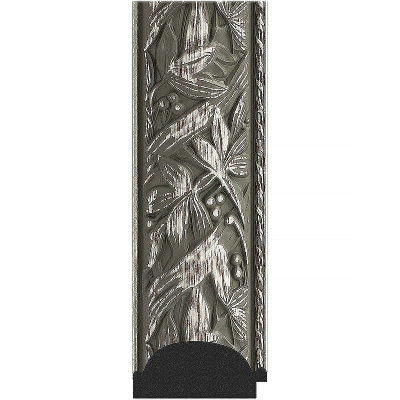 Зеркало Evoform Octagon 63х63 BY 7372 в багетной раме - Византия серебро 99