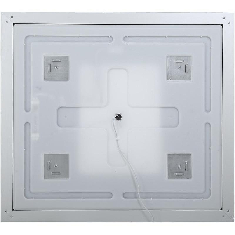 Зеркало BelBagno Kraft 80 SPC-KRAFT-800-800-SENS-AL с подсветкой Сатин с сенсорным выключателем, купить, цена, заказать, магазин, доставка, скидка, промокод, купить, цена, заказать, магазин, доставка, скидка, промокод