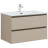 Тумба под раковину Aquanet Вега 2.0 80 337943 подвесная Бежевая, купить, цена, заказать, магазин, доставка, скидка, промокод, купить, цена, заказать, магазин, доставка, скидка, промокод