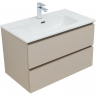 Тумба под раковину Aquanet Вега 2.0 80 337943 подвесная Бежевая, купить, цена, заказать, магазин, доставка, скидка, промокод, купить, цена, заказать, магазин, доставка, скидка, промокод
