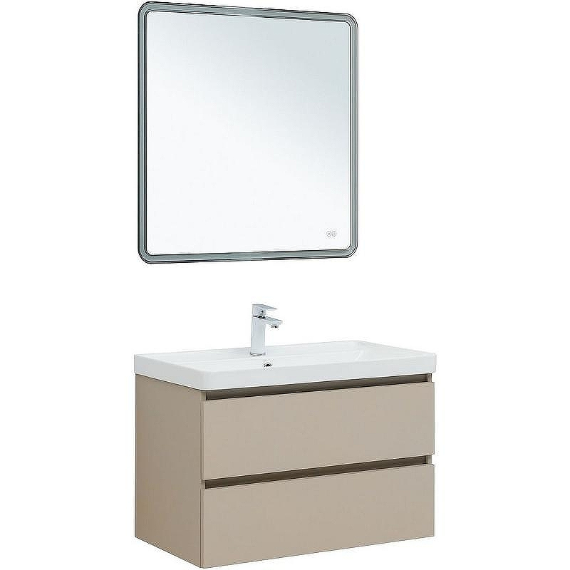 Тумба под раковину Aquanet Вега 2.0 80 337943 подвесная Бежевая, купить, цена, заказать, магазин, доставка, скидка, промокод, купить, цена, заказать, магазин, доставка, скидка, промокод