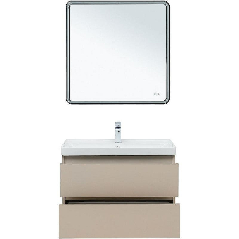 Тумба под раковину Aquanet Вега 2.0 80 337943 подвесная Бежевая, купить, цена, заказать, магазин, доставка, скидка, промокод, купить, цена, заказать, магазин, доставка, скидка, промокод