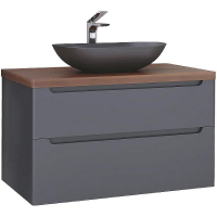 Тумба под раковину Jorno Wood 100 wood.01.100/P/GR подвесная Серая, купить, цена, заказать, магазин, доставка, скидка, промокод, купить, цена, заказать, магазин, доставка, скидка, промокод