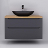 Тумба под раковину Jorno Wood 100 wood.01.100/P/GR подвесная Серая, купить, цена, заказать, магазин, доставка, скидка, промокод, купить, цена, заказать, магазин, доставка, скидка, промокод