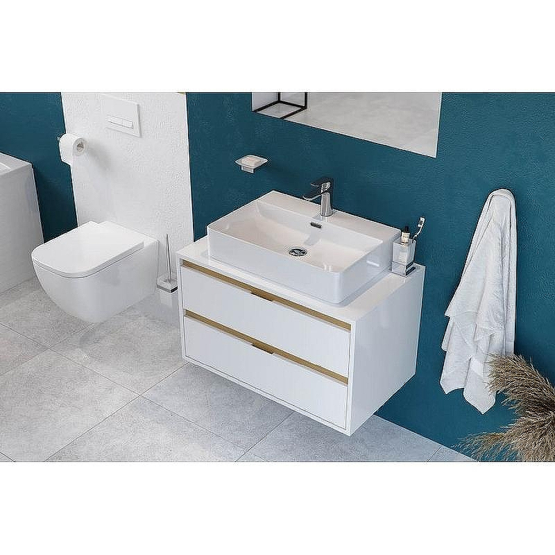 Тумба под раковину Excellent Tuto 60 MLEX.0104.600.WHBL подвесная Белый Дуб, купить, цена, заказать, магазин, доставка, скидка, промокод, купить, цена, заказать, магазин, доставка, скидка, промокод