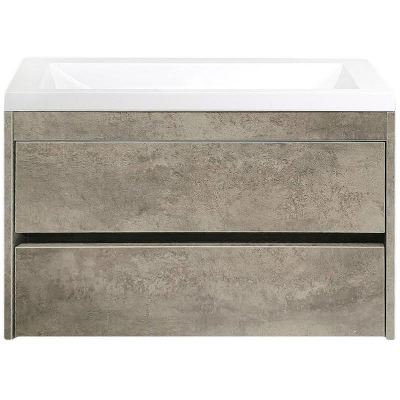 Тумба под раковину Art&Max Family-1000-2C-SO-CV подвесная Цемент