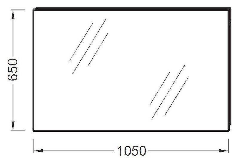 Зеркало Jacob Delafon Odeon Up 105 EB1084-NF подвесное, купить, цена, заказать, магазин, доставка, скидка, промокод, купить, цена, заказать, магазин, доставка, скидка, промокод