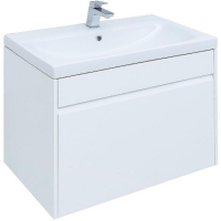 Тумба под раковину Aquanet Палермо 80 253587 подвесная Белый глянец, купить, цена, заказать, магазин, доставка, скидка, промокод, купить, цена, заказать, магазин, доставка, скидка, промокод