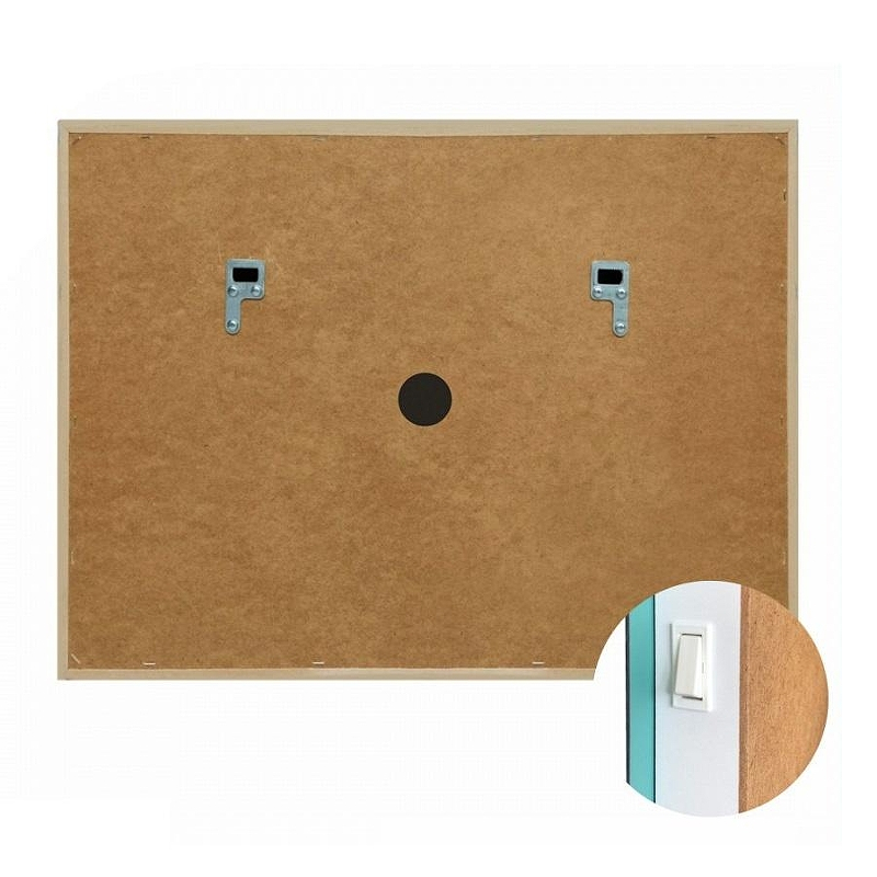 Зеркало Maretti Aria 80 AR148060P16EL с подсветкой с механическим выключателем, купить, цена, заказать, магазин, доставка, скидка, промокод, купить, цена, заказать, магазин, доставка, скидка, промокод