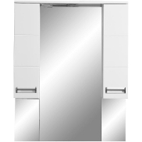 Зеркало со шкафом Stella Polar Фиора 80 SP-00000210 Белое, купить, цена, заказать, магазин, доставка, скидка, промокод, купить, цена, заказать, магазин, доставка, скидка, промокод