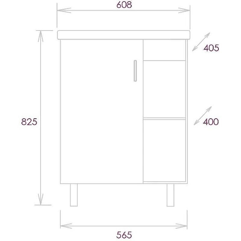 Тумба под раковину Onika Тимбер 60.01 106115 Белый матовый Дуб сонома, купить, цена, заказать, магазин, доставка, скидка, промокод, купить, цена, заказать, магазин, доставка, скидка, промокод