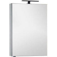 Зеркальный шкаф Aquanet Алвита 60 R 183989 Серый антрацит, купить, цена, заказать, магазин, доставка, скидка, промокод, купить, цена, заказать, магазин, доставка, скидка, промокод