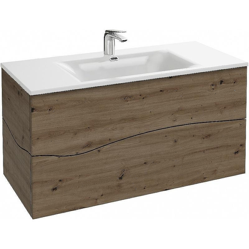 Тумба под раковину Jacob Delafon Sherwood 100 EB1833RU-P13 подвесная Состаренный дуб, купить, цена, заказать, магазин, доставка, скидка, промокод, купить, цена, заказать, магазин, доставка, скидка, промокод