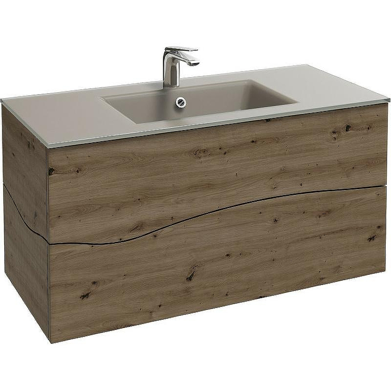 Тумба под раковину Jacob Delafon Sherwood 100 EB1833RU-P13 подвесная Состаренный дуб, купить, цена, заказать, магазин, доставка, скидка, промокод, купить, цена, заказать, магазин, доставка, скидка, промокод