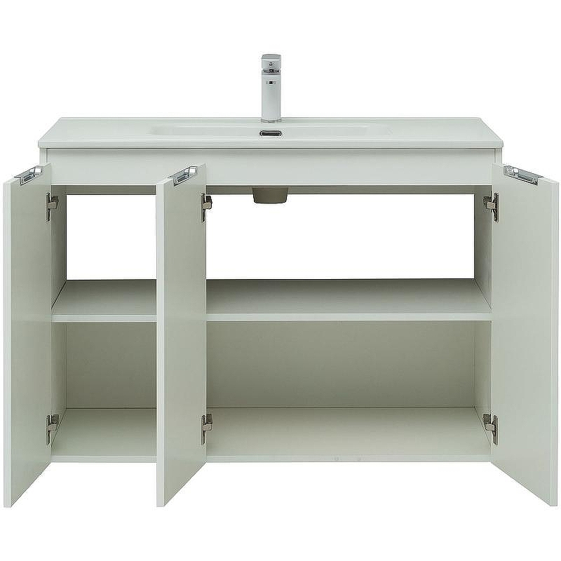 Тумба под раковину Aquanet Алвита New 100 277530 подвесная Белая матовая, купить, цена, заказать, магазин, доставка, скидка, промокод, купить, цена, заказать, магазин, доставка, скидка, промокод