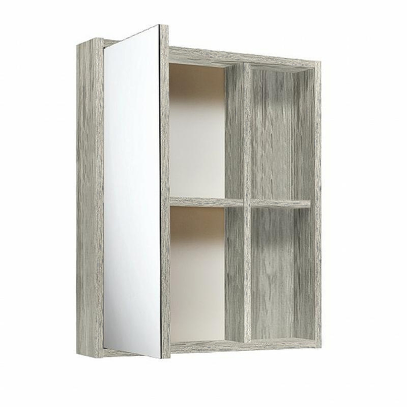 Зеркальный шкаф Runo Эко 60 00-00001187 Скандинавский дуб, купить, цена, заказать, магазин, доставка, скидка, промокод, купить, цена, заказать, магазин, доставка, скидка, промокод