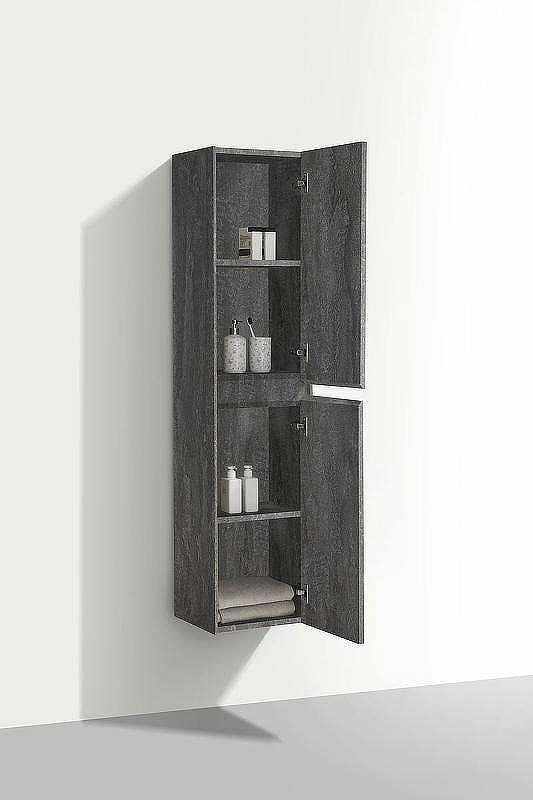 Шкаф пенал Vincea Chiara/Luka 35 VSC-2CL150GS подвесной G.Stone, купить, цена, заказать, магазин, доставка, скидка, промокод, купить, цена, заказать, магазин, доставка, скидка, промокод