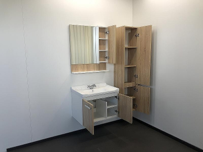 Зеркальный шкаф Comforty Рига 70 00004142212 Дуб сонома