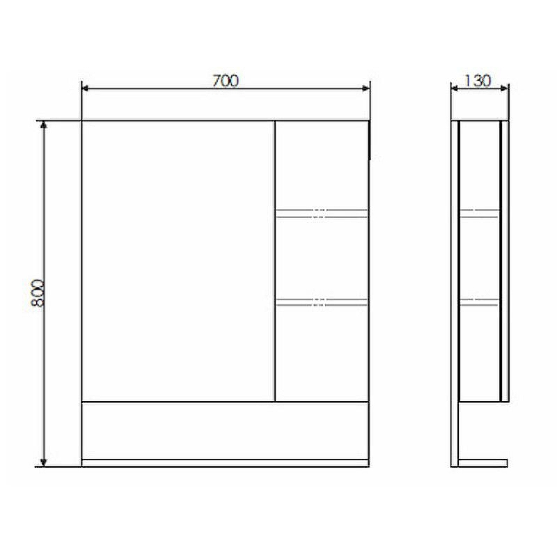 Зеркальный шкаф Comforty Рига 70 00004142212 Дуб сонома, купить, цена, заказать, магазин, доставка, скидка, промокод, купить, цена, заказать, магазин, доставка, скидка, промокод
