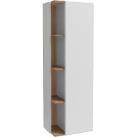 Шкаф пенал Jacob Delafon Terrace 50 R EB1740DRU-G1C подвесной Белый глянцевый, купить, цена, заказать, магазин, доставка, скидка, промокод, купить, цена, заказать, магазин, доставка, скидка, промокод