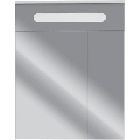 Зеркальный шкаф DIWO Коломна 60 KOL.Z.60/P/W с подсветкой Белый, купить, цена, заказать, магазин, доставка, скидка, промокод, купить, цена, заказать, магазин, доставка, скидка, промокод