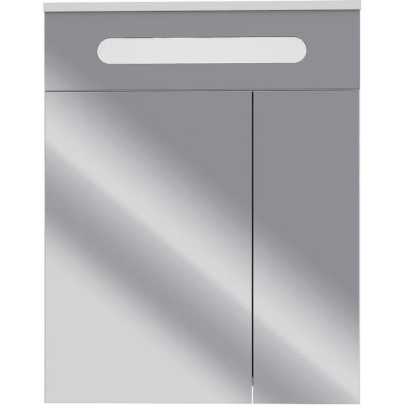 Зеркальный шкаф DIWO Коломна 60 KOL.Z.60/P/W с подсветкой Белый, купить, цена, заказать, магазин, доставка, скидка, промокод, купить, цена, заказать, магазин, доставка, скидка, промокод