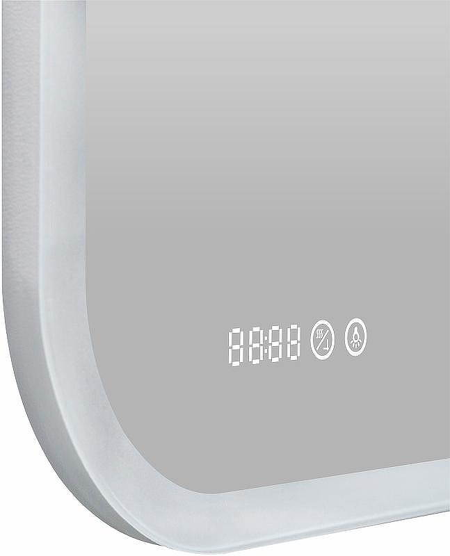 Зеркало Континент Bliss 1200х800 ЗЛП546 с подсветкой с сенсорным выключателем с увеличительным зеркалом с подогревом с часами, купить, цена, заказать, магазин, доставка, скидка, промокод, купить, цена, заказать, магазин, доставка, скидка, промокод