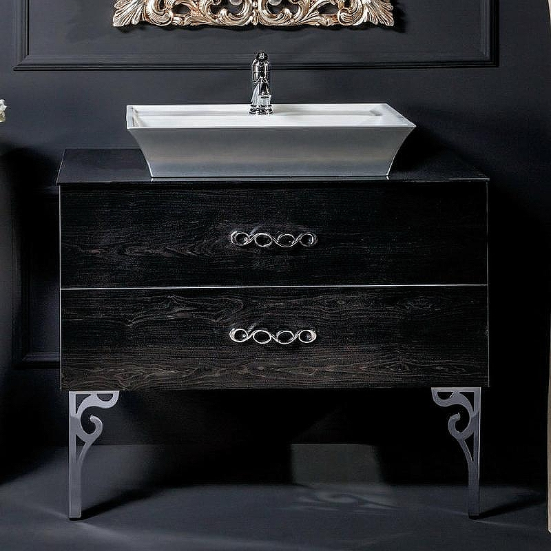 Тумба под раковину Boheme Armadi Art NeoArt 80 831-080-BW подвесная Black Wood, купить, цена, заказать, магазин, доставка, скидка, промокод, купить, цена, заказать, магазин, доставка, скидка, промокод