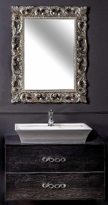 Тумба под раковину Boheme Armadi Art NeoArt 80 831-080-BW подвесная Black Wood